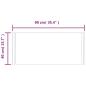 Preview: LED-Badspiegel 40x90 cm