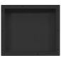 Preview: Duschnische Mattschwarz 41x36x10 cm