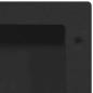 Preview: Duschnische Mattschwarz 41x36x10 cm