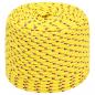 Preview: Bootsseil Gelb 8 mm 50 m Polypropylen