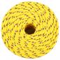 Preview: Bootsseil Gelb 8 mm 50 m Polypropylen
