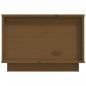 Preview: Couchtisch Honigbraun 60x50x35 cm Massivholz Kiefer