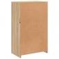 Preview: Beistellschrank mit LED-Leuchten Sonoma-Eiche Holzwerkstoff