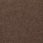 Preview: Bank mit Staufach 116 cm Braun Polyester 