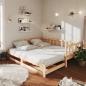 Preview: ARDEBO.de - Tagesbett Ausziehbar 2x(90x200) cm Massivholz Kiefer
