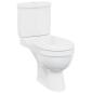 Preview: Toilette mit Spülkasten Weiß