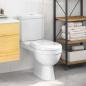 Preview: Toilette mit Spülkasten Weiß