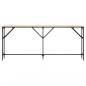 Preview: Konsolentisch Sonoma-Eiche 180x23x75 cm Holzwerkstoff