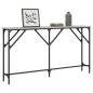 Preview: Konsolentisch Grau Sonoma 140x23x75 cm Holzwerkstoff