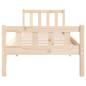 Preview: Massivholzbett 75x190 cm
