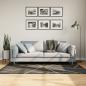 Preview: ARDEBO.de - Teppich Waschbar Schwarz und Golden 120x180 cm Rutschfest