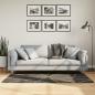 Preview: ARDEBO.de - Teppich Waschbar Schwarz und Golden 80x150 cm Rutschfest