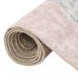 Preview: Kinderteppich Rosa 160x230 cm Einhorn Waschbar Rutschfest