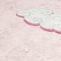 Preview: Kinderteppich Rosa 160x230 cm Einhorn Waschbar Rutschfest