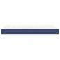 Preview: Taschenfederkernmatratze Blau 100x200x20 cm Stoff