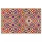 Preview: Teppich Waschbar Mehrfarbig 190x300 cm Rutschfest