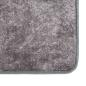 Preview: Teppich Waschbar Grau 400x300 cm Rutschfest