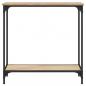 Preview: Konsolentisch Sonoma-Eiche 75x30,5x75 cm Holzwerkstoff
