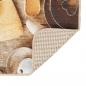 Preview: Küchenteppich Mehrfarbig 60x180 cm Waschbar Rutschfest