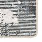 Preview: Teppich Waschbar Mehrfarbig 190x300 cm Rutschfest
