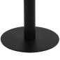 Preview: Bistrotisch Hellbraun 50x50 cm MDF