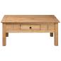 Preview: Couchtisch 100x60x45 cm Massivholz Panama-Kiefer 