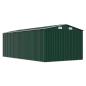 Preview: Gerätehaus 257x489x181 cm Metall Grün