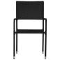 Preview: 5-tlg. Garten-Essgruppe Schwarz Poly Rattan