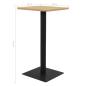 Preview: Bistrotisch Eichefarben 50x50x107 cm
