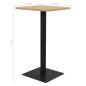 Preview: Bistrotisch Eichefarben 78,5x78,5x107 cm