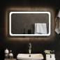 Preview: LED-Badspiegel 80x50 cm