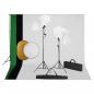 Preview: ARDEBO.de - Fotostudio-Set mit Leuchten, Schirmen, Hintergrund, Reflektor
