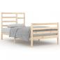 Preview: Massivholzbett 100x200 cm