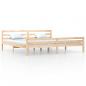Preview: Massivholzbett 200x200 cm