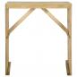 Preview: Bartisch 100x60x110 cm Imprägniertes Kiefernholz