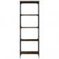 Preview: Bücherregal 5 Böden Räuchereiche 59x35x171 cm Holzwerkstoff
