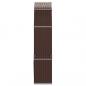 Preview: Kaminholzunterstand Braun 120x45x210 cm Verzinkter Stahl