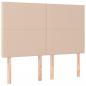 Preview: Boxspringbett mit Matratze & LED Cappuccino-Braun 140x200cm
