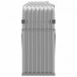 Preview: Kaminholzunterstand Hellgrau 300x45x100 cm Verzinkter Stahl