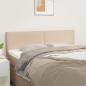 Preview: ARDEBO.de - Kopfteile 2 Stk. Cappuccino-Braun 72x5x78/88 cm Kunstleder