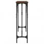 Preview: Konsolentisch Braun Eichen-Optik 140x23x75 cm Holzwerkstoff