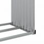 Preview: Kaminholzunterstand Braun 120x45x140 cm Verzinkter Stahl