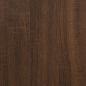 Preview: Schreibtisch mit Regal Braun Eiche 102x45x148 cm Holzwerkstoff