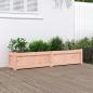 Preview: ARDEBO.de - Pflanzkübel 150x31x31 cm Massivholz Douglasie