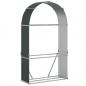 Preview: Kaminholzunterstand Anthrazit 120x45x210 Verzinkter Stahl