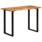 Preview: Esstisch 110x50x76 cm Massivholz Akazie