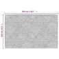 Preview: Teppich Waschbar Mehrfarbig 190x300 cm Rutschfest