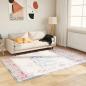 Preview: ARDEBO.de - Teppich Waschbar Mehrfarbig 160x230 cm Rutschfest