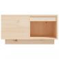 Preview: Couchtisch 60x61x32,5 cm Massivholz Kiefer