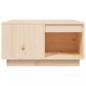 Preview: Couchtisch 60x61x32,5 cm Massivholz Kiefer